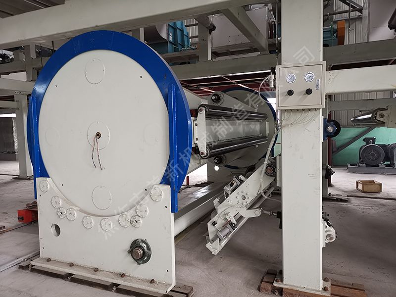 3200 automatic paper receiving and placing section